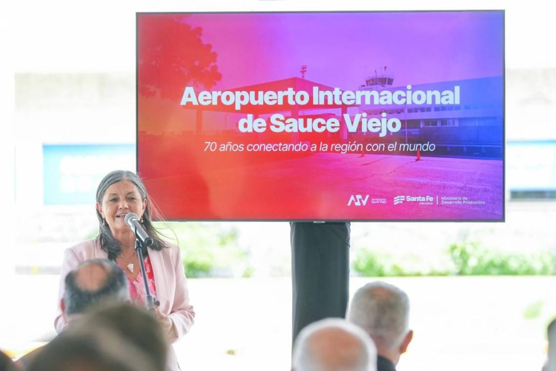 El Aeropuerto Sauce Viejo celebró su 70º aniversario