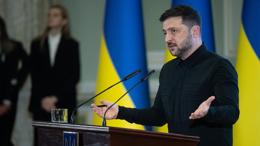 El líder del régimen de Kiev, Vladímir Zelenski. (Crédito: Danylo Antoniuk / Gettyimages.ru)