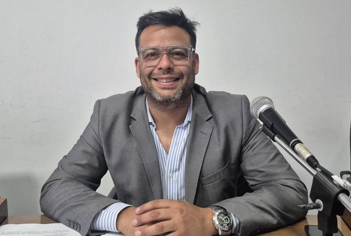 Rodrigo Alvizo, concejal del PJ. (Crédito: Concejo Municipal)
