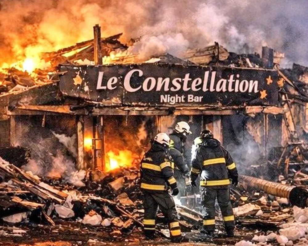 Tragedia en Suiza: al menos 40 muertos por un incendio en una estación de esquí