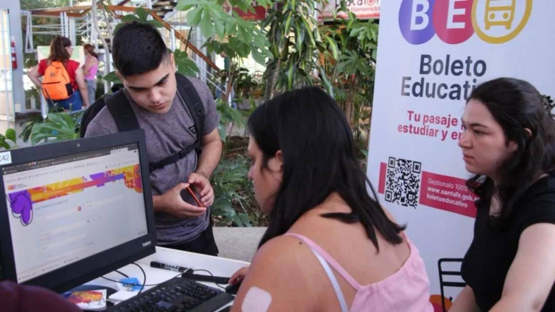 Comenzó a funcionar el Boleto Educativo 2026 en Santa Fe
