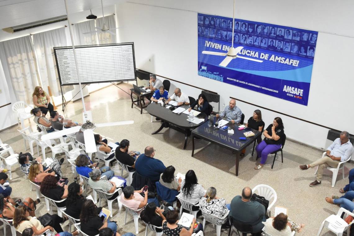 Paritaria docente: AMSAFE rechazó la oferta salarial y convocó a un paro el 2 de marzo