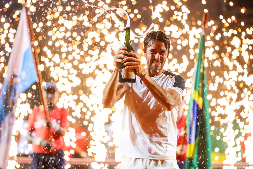 Etcheverry se consagró campeón en Río de Janeiro. (Foto: La Nación)