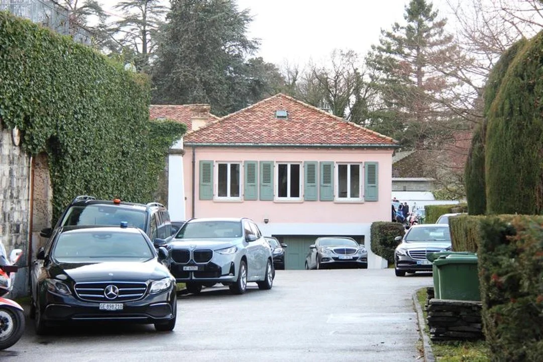 El lugar en Ginebra donde se desarrolló la cumbre entre Irán y Estados Unidos. 