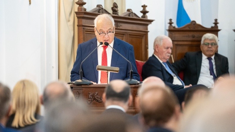 Rafael Gutiérrez inauguró el año judicial y defendió la independencia del Poder Judicial.