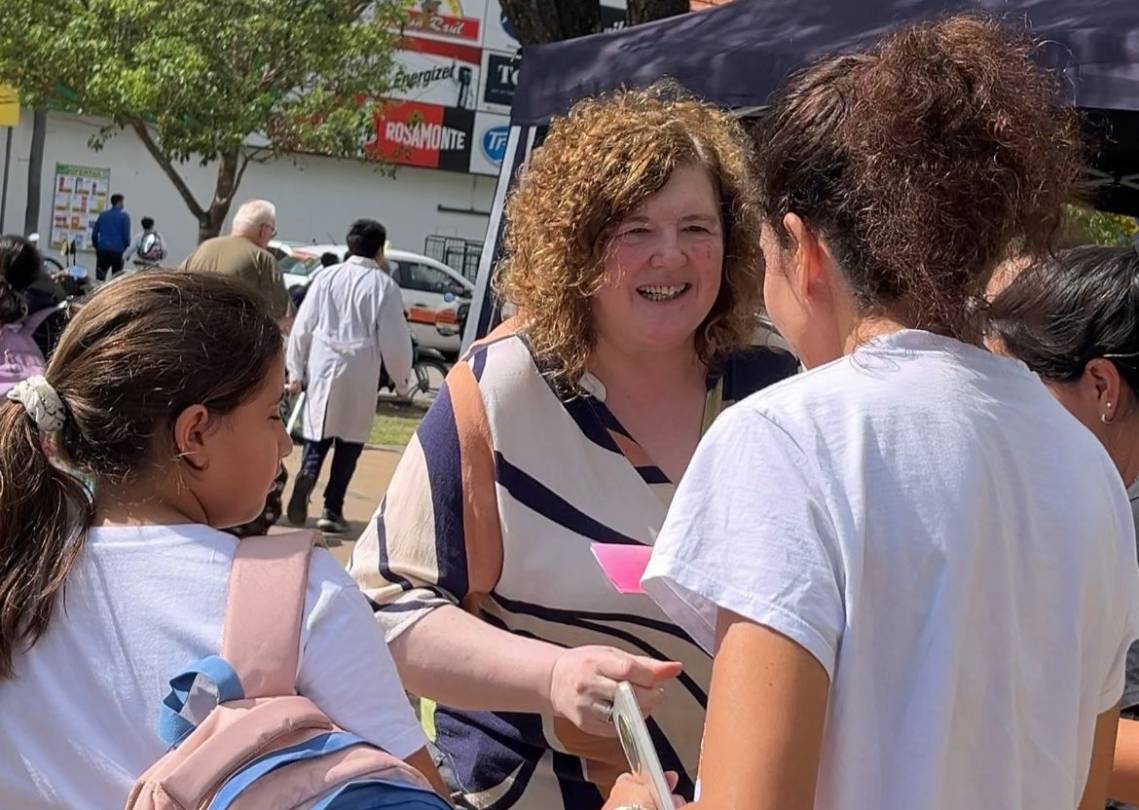 Alejandra Chena impulsa actividades para informar y asesorar sobre los derechos de las mujeres.