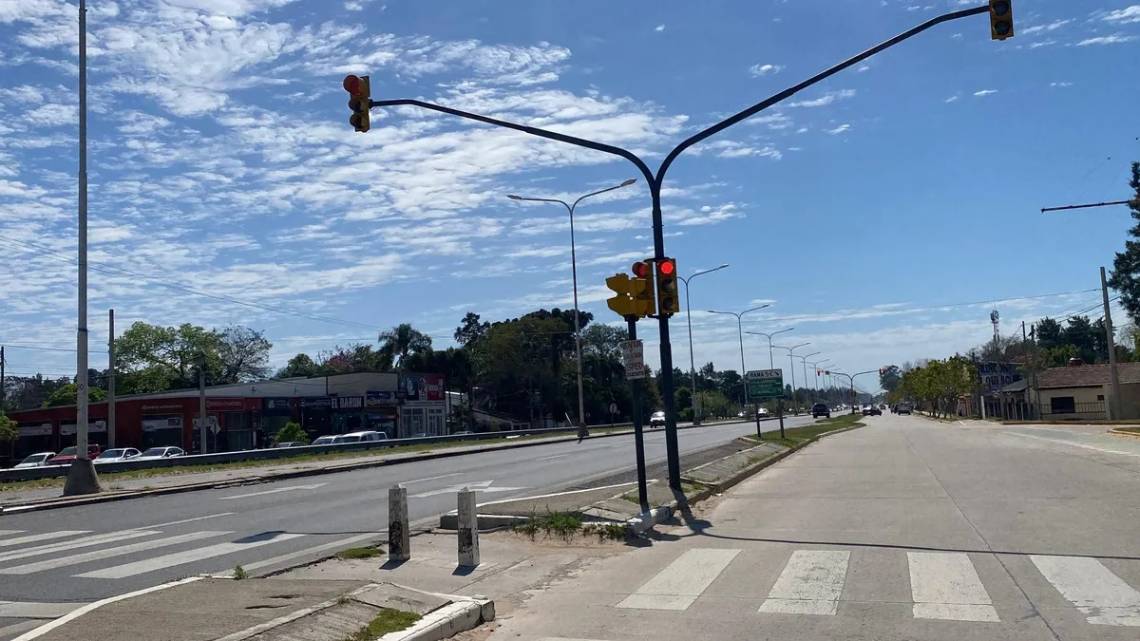 El gobierno provincial licitó la modernización y mantenimiento de los semáforos de la Ruta 1 entre Colastiné y Rincón. (Foto: Aire de Santa Fe)