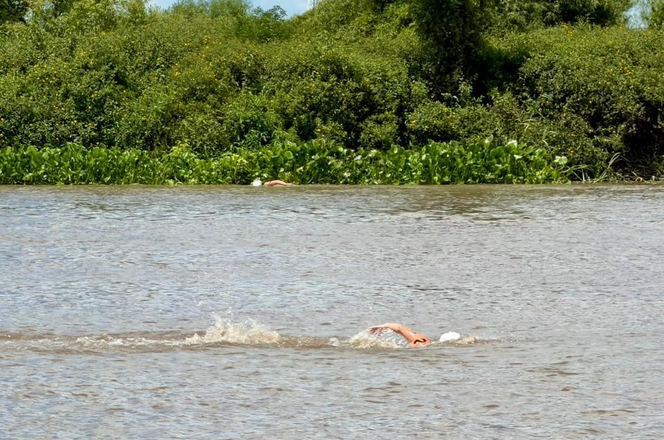 La ciudad es sede de la maratón acuática Río Salado.