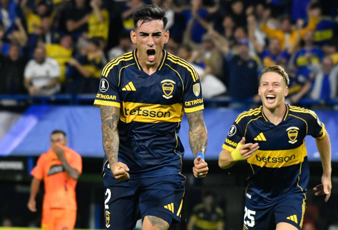 Con una contundente victoria, Boca se afirma en la Copa Libertadores