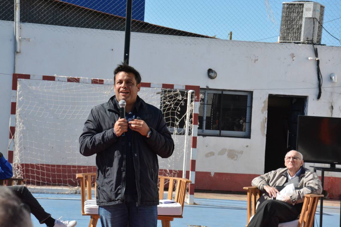 Alvizo encabezó “Santo Tomé 360°” y planteó el rol del Estado y el deporte en la integración. (Prensa Alvizo)