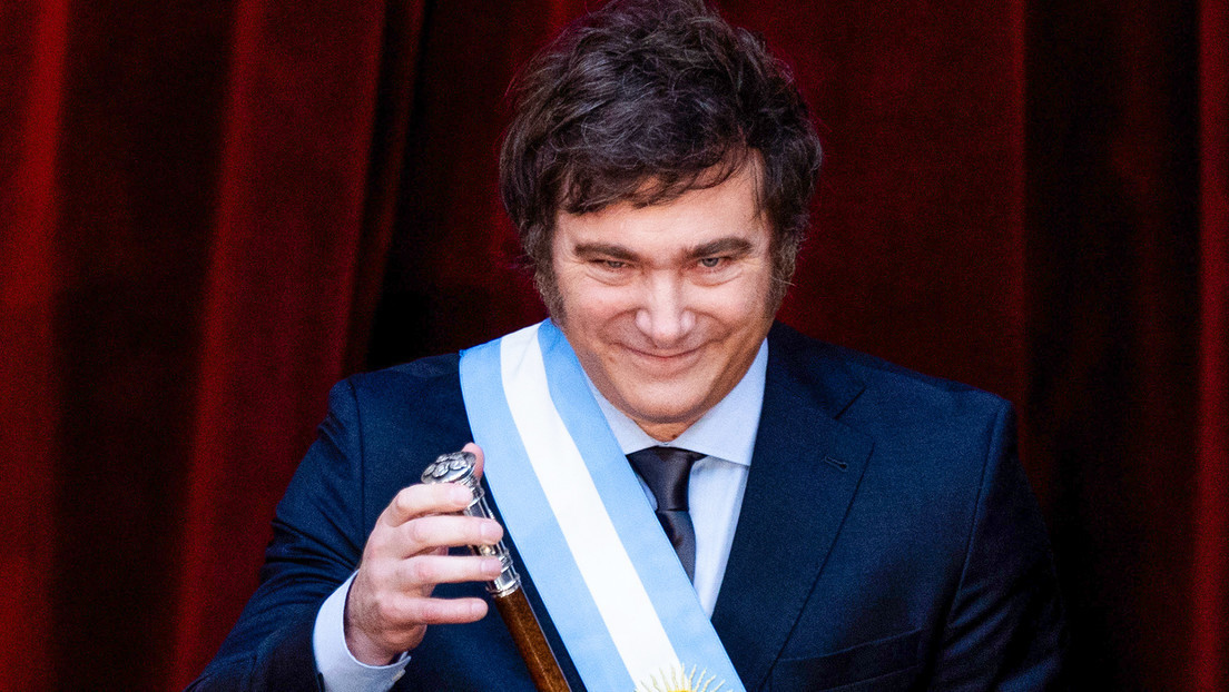 El presidente de Argentina, Javier Milei. (Crédito: Tomas Cuesta / Gettyimages.ru)