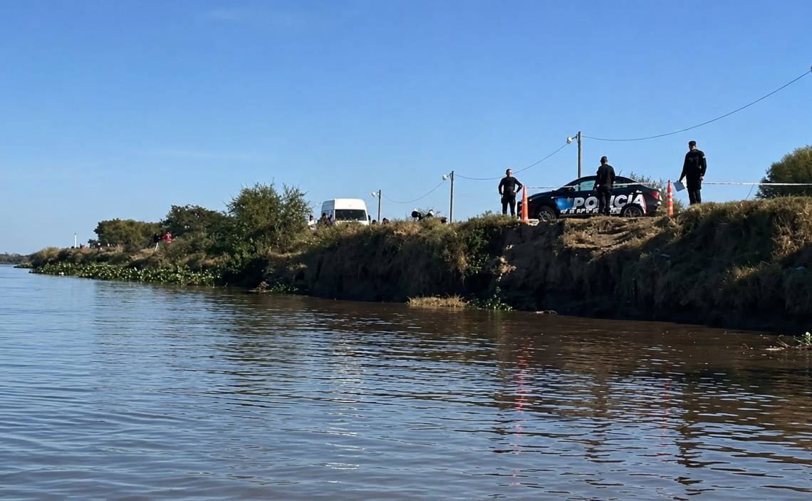 El hallazgo se produjo este domingo en la zona de Bajada Chiji, en Sauce Viejo. 