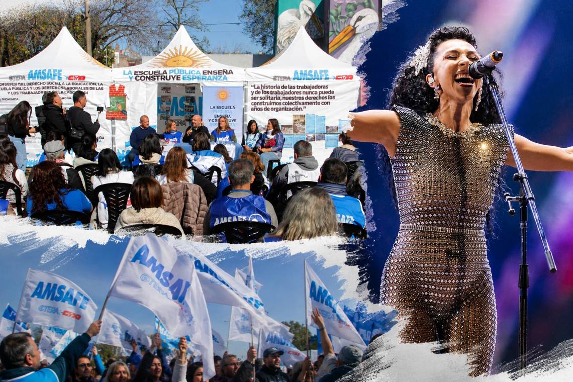La jornada convocada por Amsafe combinará actividades pedagógicas, espacios culturales y recitales en la Plaza 25 de Mayo.