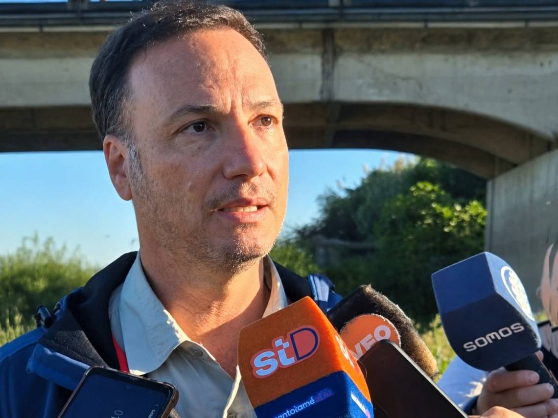 “No me banco que mientan”: Enrico cruzó a Nación por el puente Carretero y dijo que la provincia no tiene obligación de repararlo