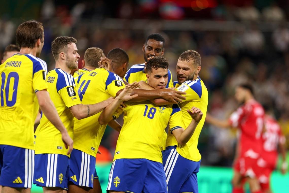 Suecia fue muy superior, goleó a Túnez y arrancó el Mundial con una actuación convincente