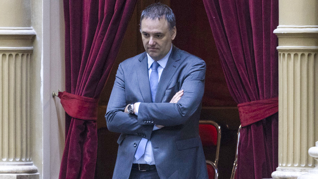 El jefe de Gabinete, Manuel Adorni. (Crédito: Matias Baglietto / NurPhoto / Gettyimages.ru)