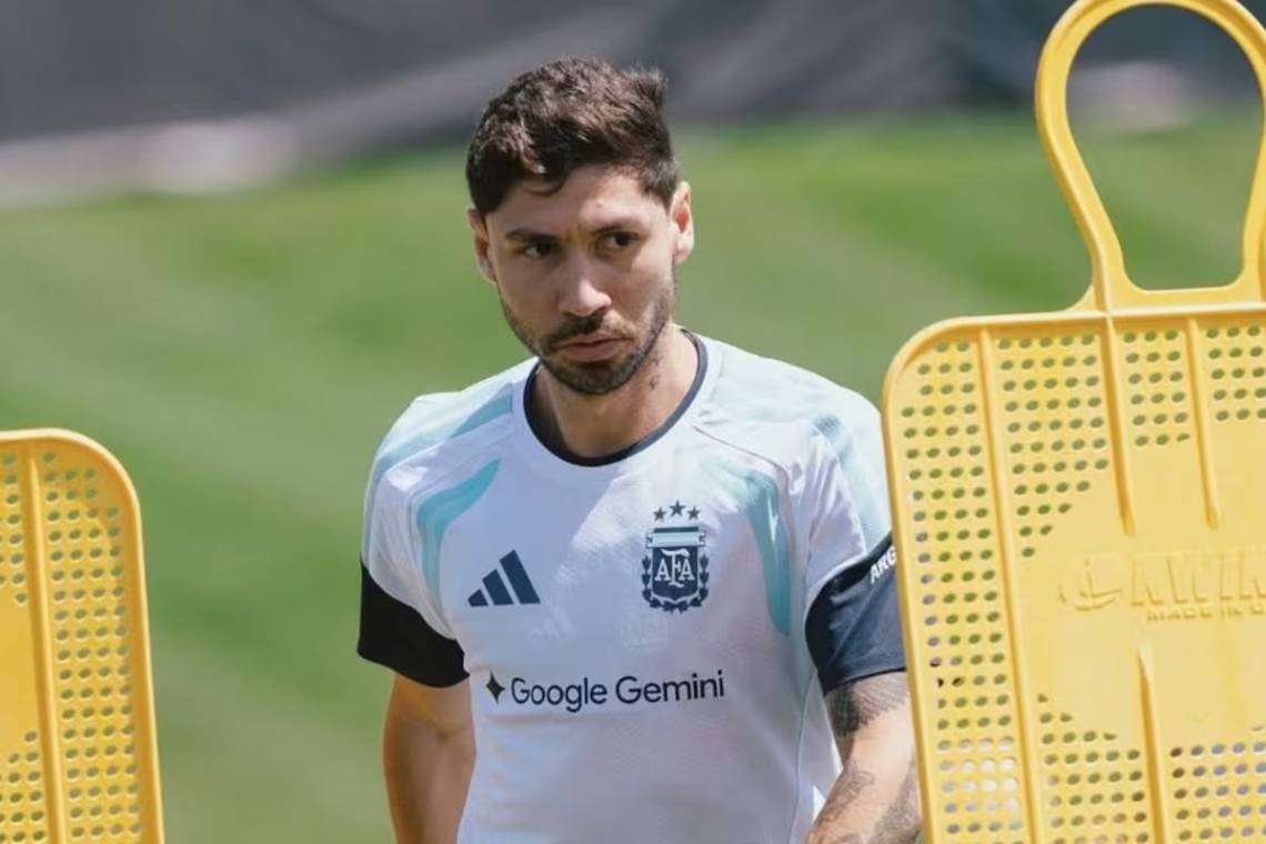 La lesión de Montiel preocupa para la continuidad del Mundial.