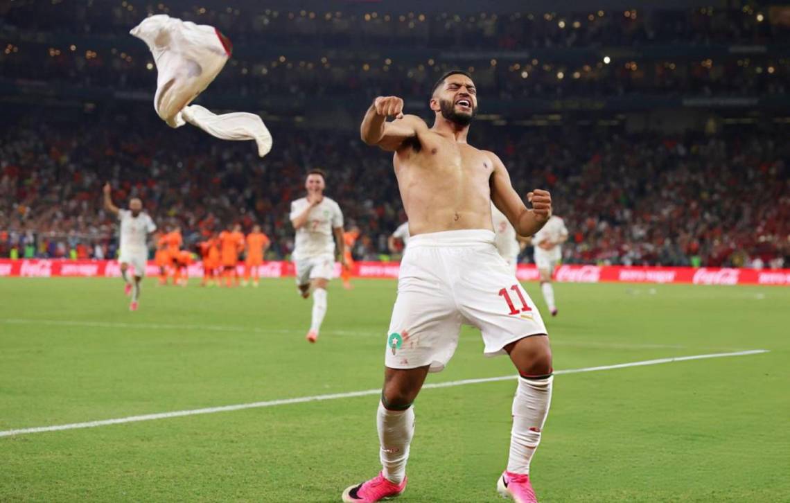 Marruecos dejó afuera a Países Bajos y sigue en el Mundial.