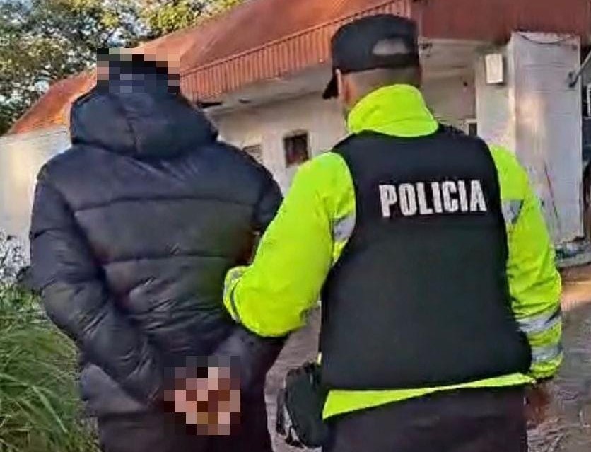 El detenido es un hombre oriundo de Rafaela.