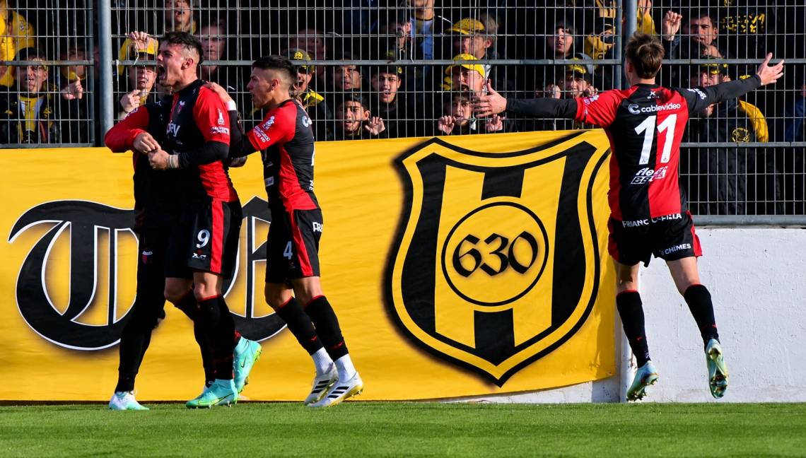 Bonansea le dió el triunfo a Colón sobre el final. (Foto: Diario Jornada)