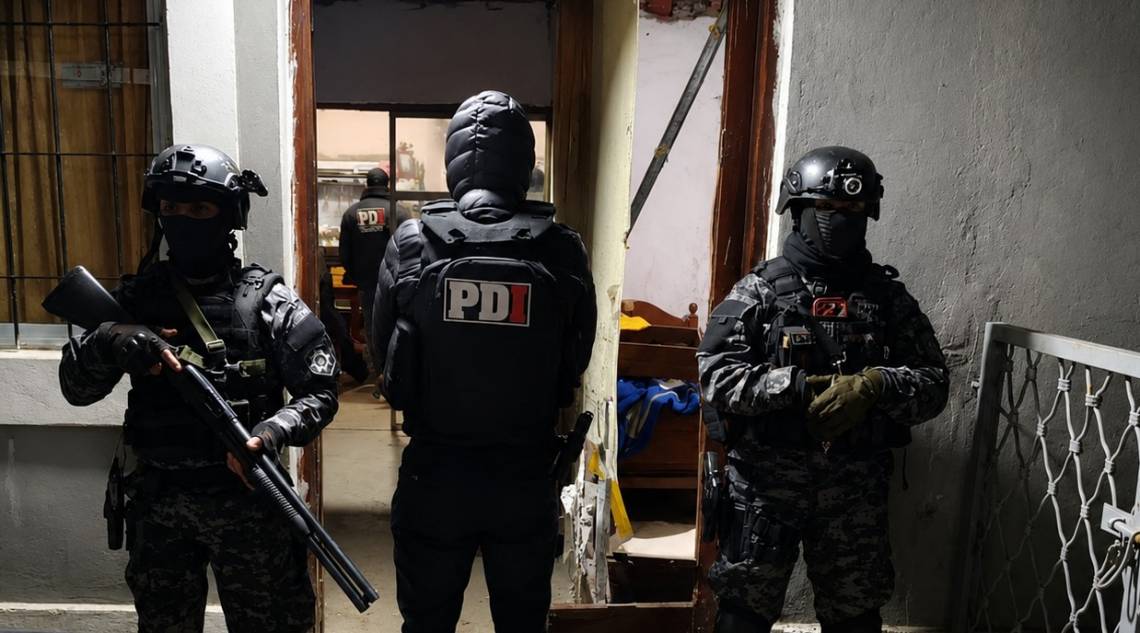Tras tres allanamientos en Sauce Viejo, cayó un acusado de un violento robo en nuestra ciudad. (Crédito: PDI)