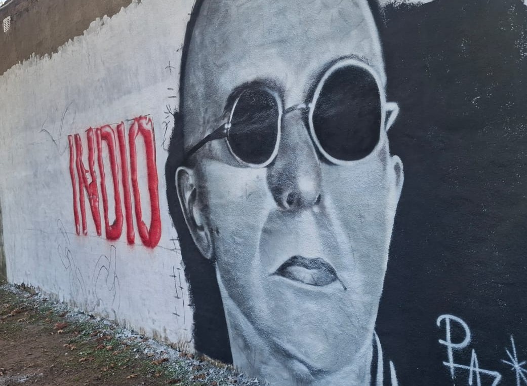 La Plaza del Árbol tendrá un mural dedicado al Indio Solari. (Crédito: STD)