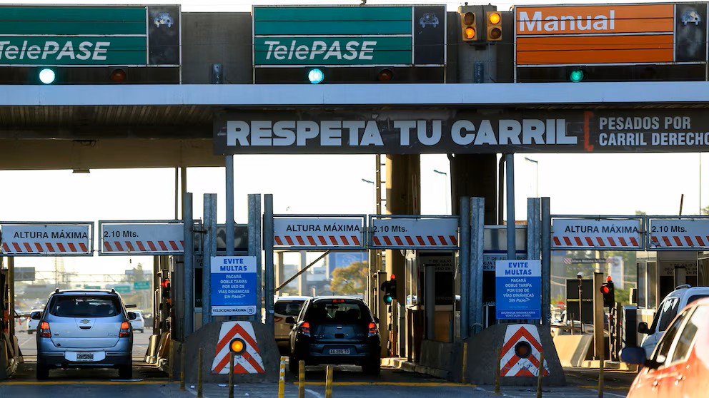 Los peajes para viajar a la Costa Atlántica aumentaron casi 7%.