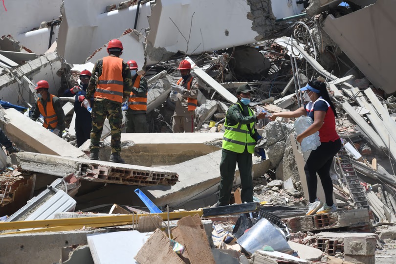 Los terremotos en Venezuela ya dejaron 4.333 muertos y miles de damnificados. (Xinhua/Marcos Salgado)