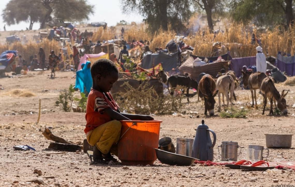La niñez y las mujeres son los más afectados por el hambre en África y en todo el mundo.  (Crédito: UNICEF)