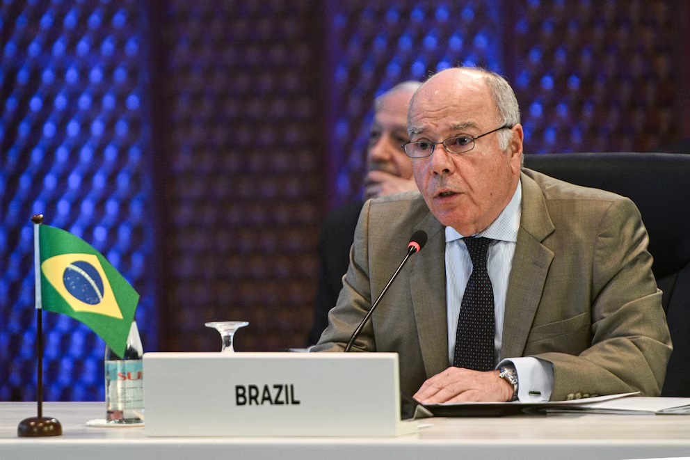 El ministro de Relaciones Exteriores de Brasil, Mauro Vieira, cruzó a Milei por sus críticas. (Foto: Reuters)