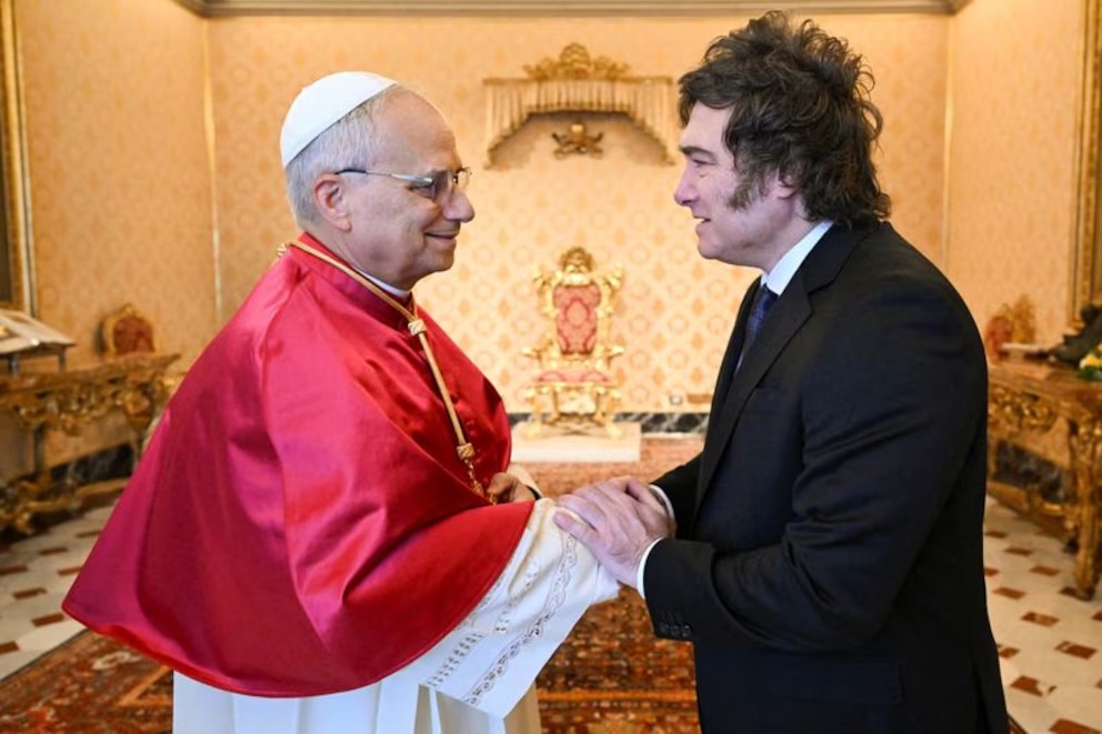 El Papa ya había recibido a Milei en el Vaticano.