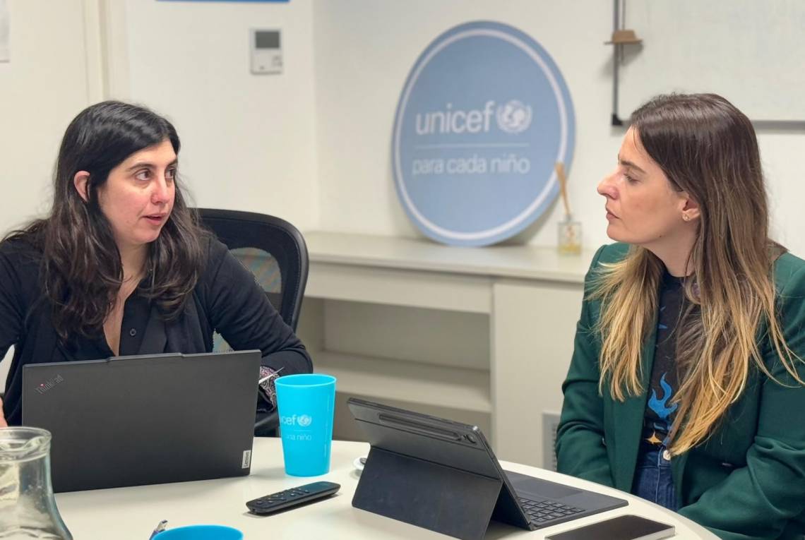 Cattalini se reunió con representantes de UNICEF para presentar su proyecto de  Ley de Primera Infancia.