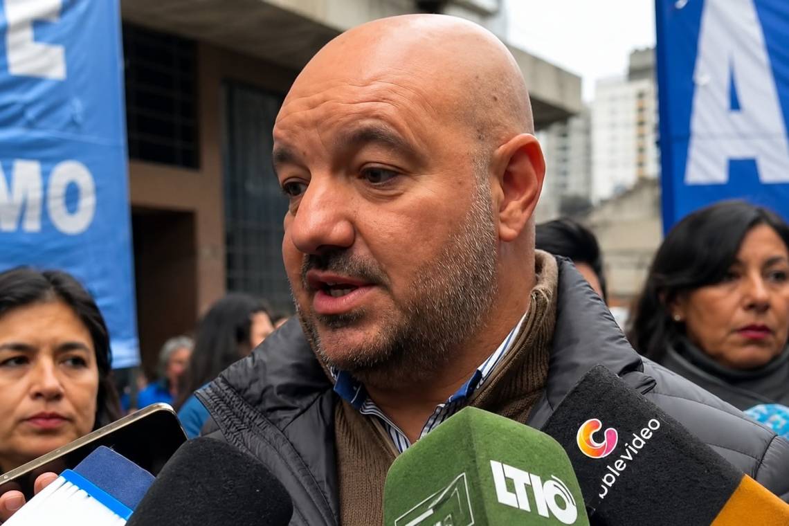 Alonso reclamó derogar la reforma previsional y advirtió por la situación de los docentes jubilados. (Crédito: STD)