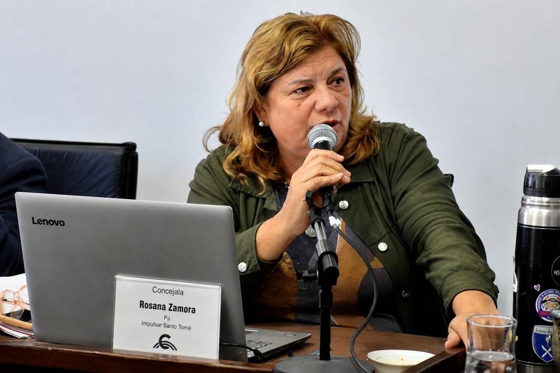 Rosana Zamora pidió al intendente 