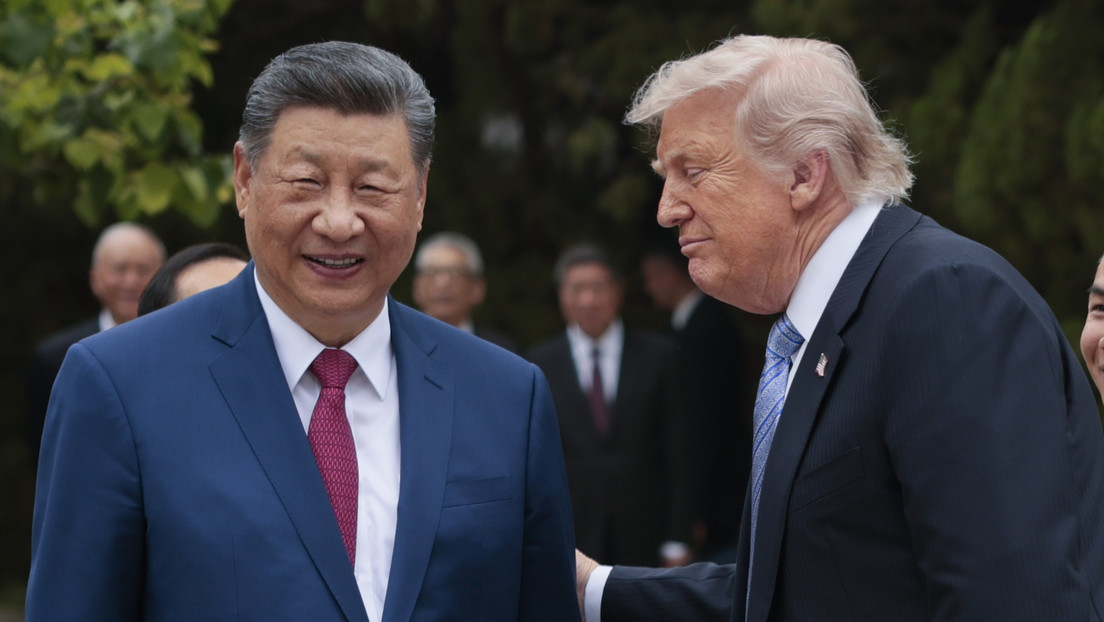 Donald Trump y Xi Jinping. (Crédito: Evan Vucci / Gettyimages.ru)