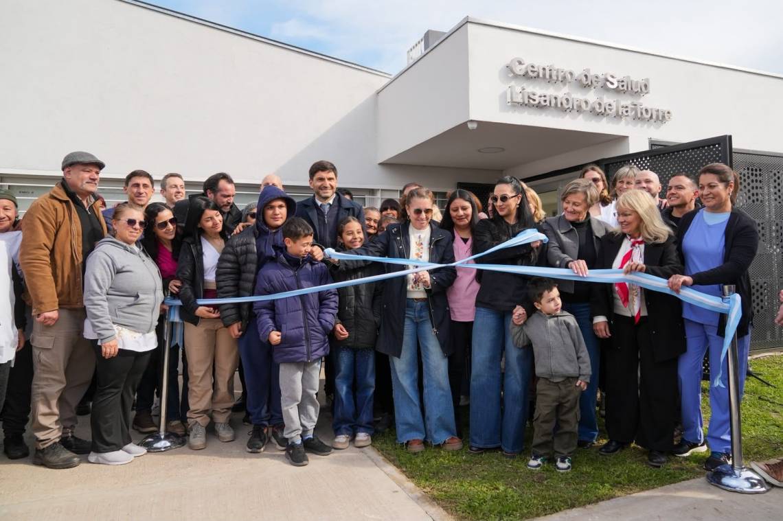 Inauguraron el nuevo Centro de Salud de Las Vegas