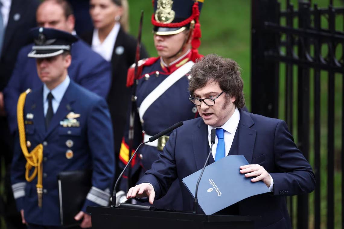 Milei hablará este jueves en cadena nacional.