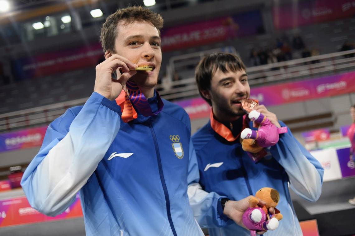 Argentina tuvo un inicio auspicioso en los Juegos Suramericanos y se ubicó en el segundo lugar del medallero.
