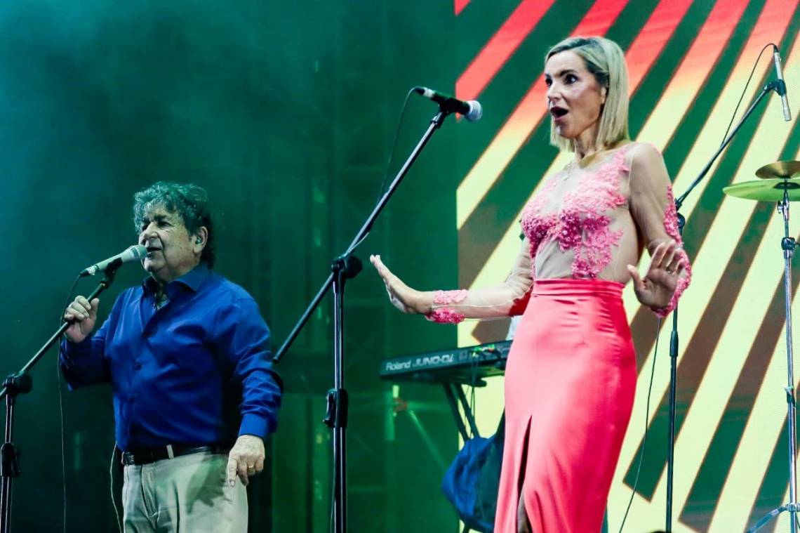 Cacho Deicas y Virginia Tola pusieron el broche de oro a los Juegos Suramericanos en una fiesta multitudinaria