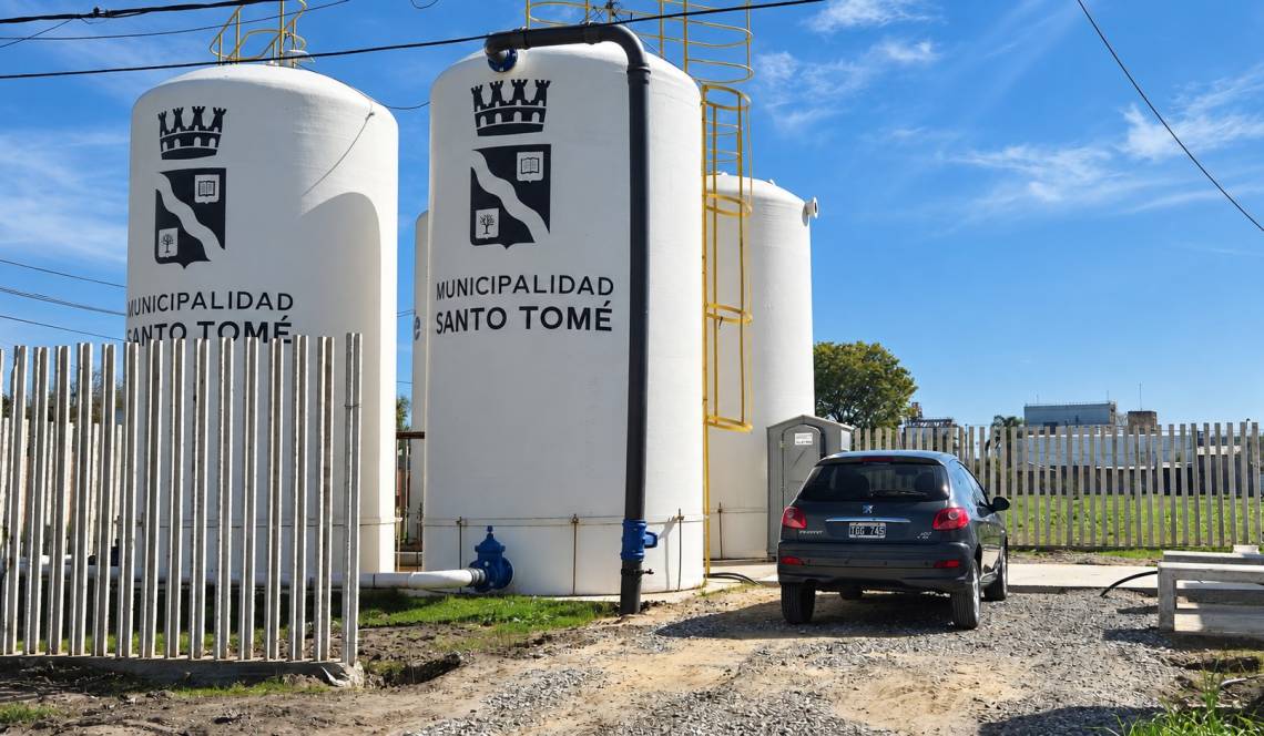 Ante la llegada del verano, Weiss Ackerley anticipó mejoras en el abastecimiento de agua en Luján Oeste. (Crédito: STD)