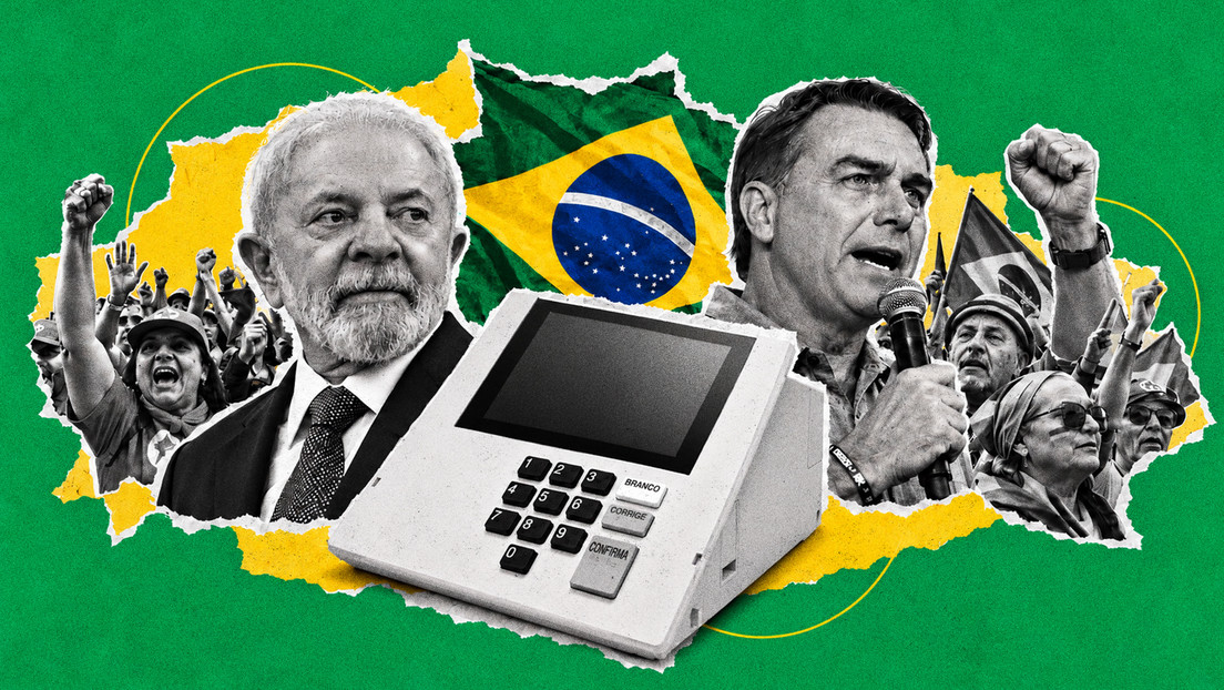 Lula y Bolsonaro buscarán presidencia de Brasil en balotaje. (Crédito: RT en Español)