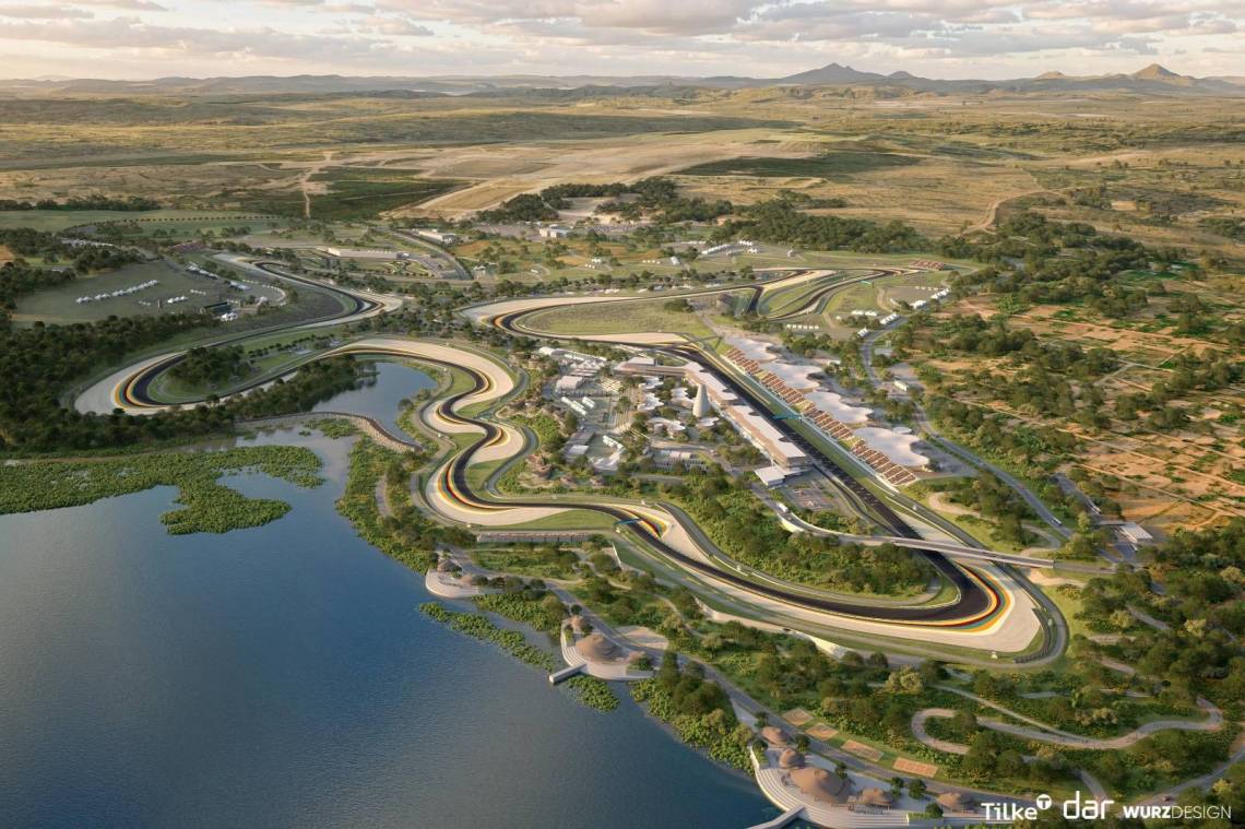 Así será el circuito que se construirá para el GP de Ruanda.