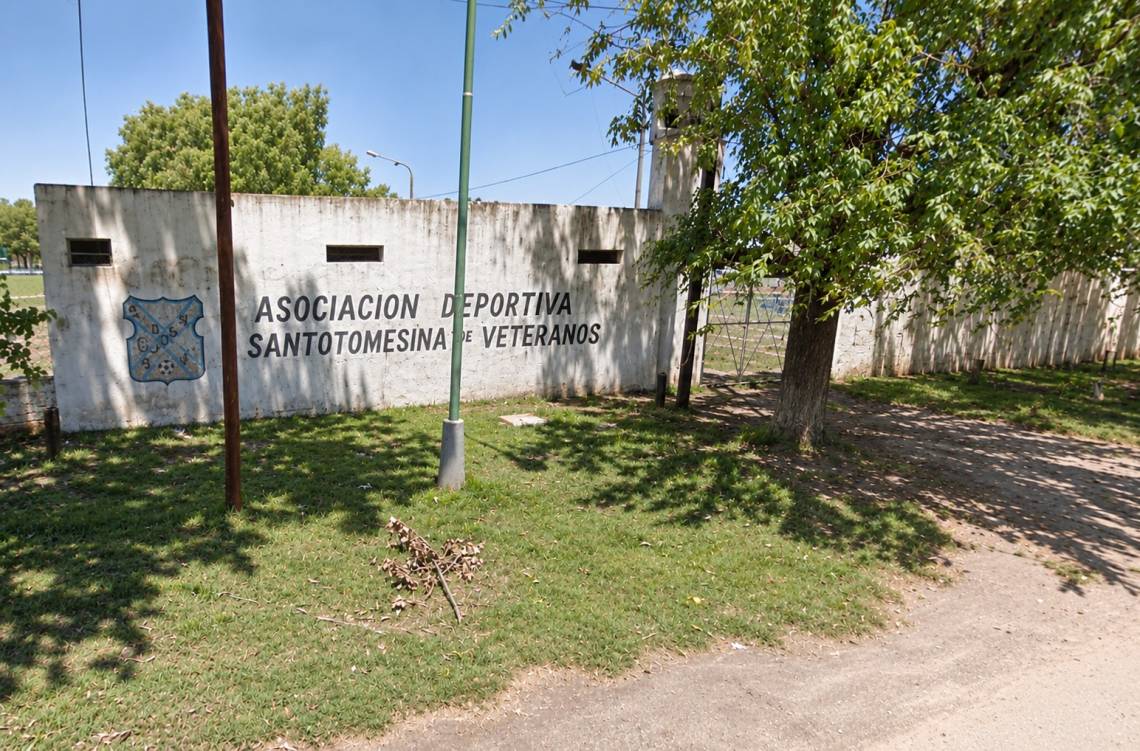 La sede de la Asociación Deportiva Santotomesina de Veteranos.