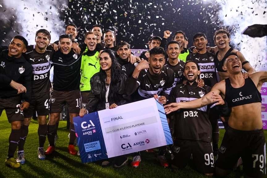 Platense es el primer finalista de la Copa Argentina 2026. (Crédito: Prensa Copa Argentina)